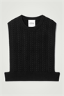 Шерстяной жилет с косами 1216114002 - Фото 14172626