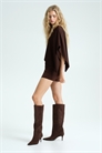 Мини-платье с капюшоном артикул 1319070004