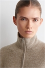 Джемпер на молнии из вареной мериносовой шерсти 1317116001 - Фото 14179149