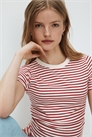 Футболка для беременных в рубчик MAMA 1308190003 - Фото 14179632