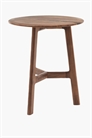 Деревянный круглый приставной столик артикул 1312786001