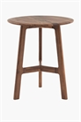 Деревянный круглый приставной столик артикул 1312786001