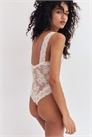 Кружевное боди с глубоким вырезом артикул 1316531002