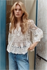 Кружевная блузка артикул 1309882002