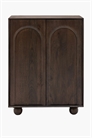 Двухдверный шкаф из дерева манго артикул 1312752001