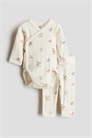 2-х предметный комплект из хлопка с принтом артикул 1314150001