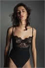 Боди с кружевным верхом артикул 1326736001