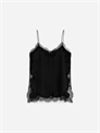 Топ с бретелями и кружевными деталями артикул 1319240002