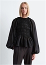 Блузка с воздушными рукавами артикул 1298087001