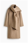 Пальто из смеси шерсти артикул 1329115002