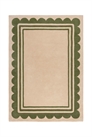 Шерстяной ковер Lois Scallop Border артикул 1272367002