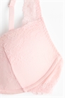 Бюстгальтер-пуш-ап без косточек с кружевом артикул 1316558001