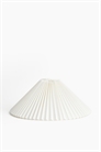 Плиссированный абажур из хлопкового холста артикул 1230021001