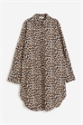 Платье-рубашка из смеси лиоцелла артикул 1191797001