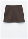 Мини-юбка А-силуэта артикул 1324732002