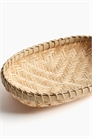 Небольшая овальная бамбуковая корзина артикул 1326693001