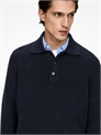 Вязаный джемпер-поло артикул 1301672003