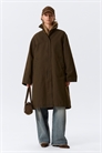 Свободный пальто из канваса артикул 1317260001