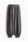 Брюки-баллон с складками артикул 1317485002