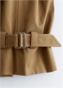 Пальто с поясом артикул 1285518001
