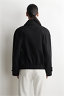 Блузон из хлопка с закругленными краями артикул 1316487003