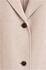 Пальто из шерсти с двойной подкладкой артикул 1293754003
