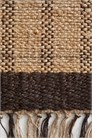 Небольшой джутовый коврик с бахромой артикул 1268159001