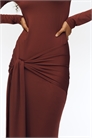 Платье из джерси с завязками артикул 1333501001