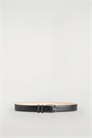 Кожаный ремень с прострочкой артикул 1333445001