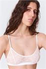 Бюстгальтер с круглым вырезом и кружевом артикул 1314558002