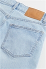 Джинсовые шорты с высокой талией артикул 0865073018