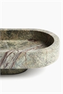 Овальная мраморная тарелка артикул 1305497002