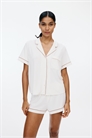 Пижамная рубашка и шорты артикул 1173636018
