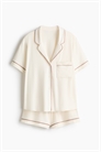 Пижамная рубашка и шорты артикул 1173636018