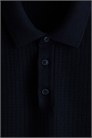 Рубашка-поло Regular Fit из фактурного трикотажа артикул 1238964007