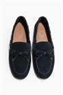 Кожаные палубные туфли артикул 1264544007