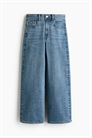 Джинсы с широкой высокой талией и укороченной длиной артикул 1324504003
