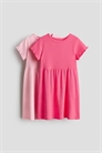 2-пакетные хлопковые платья в резинку артикул 1332397001