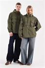 Парка с капюшоном артикул 150174259