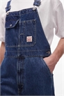 Рабочий комбинезон из джинсовой ткани свободного кроя унисекс артикул 149834125