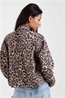 Куртка с леопардовым принтом артикул 154134440