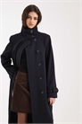 Классический пальто-воронка артикул 150075594