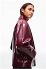 Куртка-тракер из искусственной кожи артикул 155165140