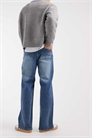 Джинсы с 5 карманами и очень свободным кроем артикул 155057895