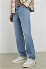 Джинсы с прямыми брючинами артикул 155517322