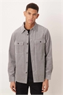 Рубашка-куртка из 100% хлопка артикул 154714926