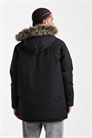 Парка из искусственного меха Everest черного цвета артикул 150908778