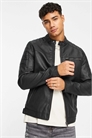 Куртка-рейсер из искусственной кожи Essentials артикул 121210471