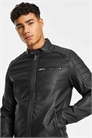 Куртка-рейсер из искусственной кожи Essentials артикул 121210471