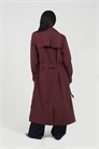 Двубортный удлиненный тренч артикул 151392042